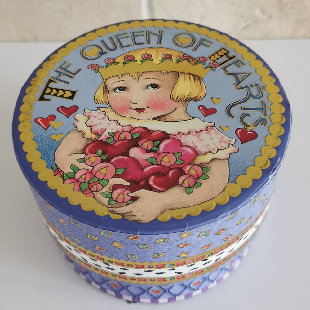 Queen of Hearts Soap Mary Engelbreit Keepsake Box Valentines Cute